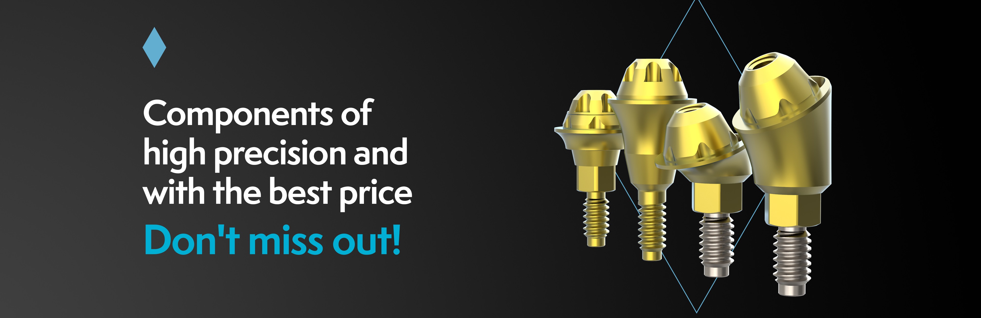 Discounted prosthetic components and attachments, just for buying through our Avinent online store.